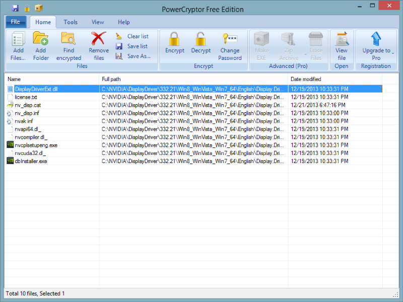 Windows 8 PowerCryptor Free Edition 1.05 full Windows 8 PowerCryptor Free Edition full